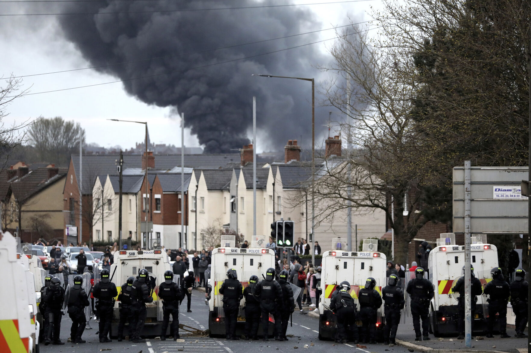 APTOPIX Britain Northern Ireland Unrest